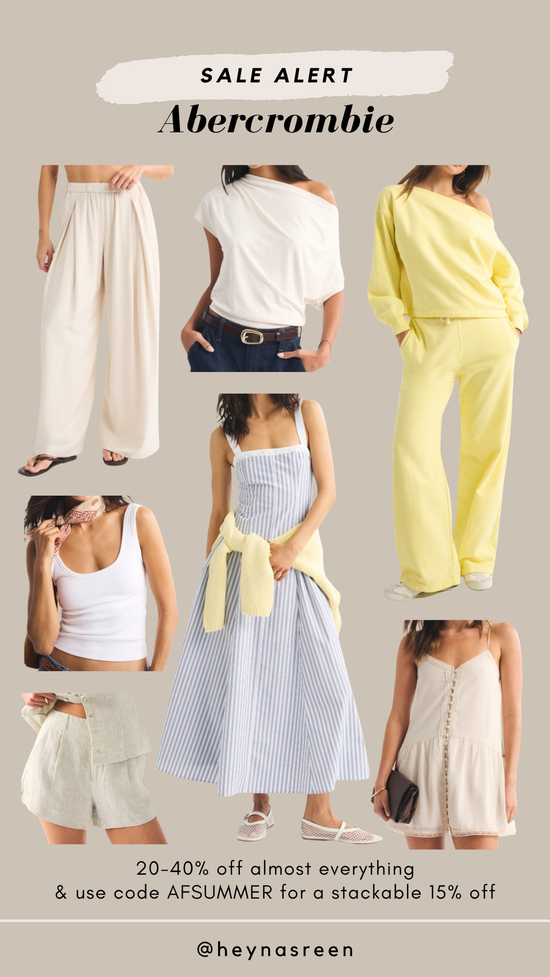 Get 20-40% off almost everything at Abercrombie during their Memorial Day sale! Use code AFSUMMER for a stackable 15% off too.

#LTKSeasonal #LTKSaleAlert