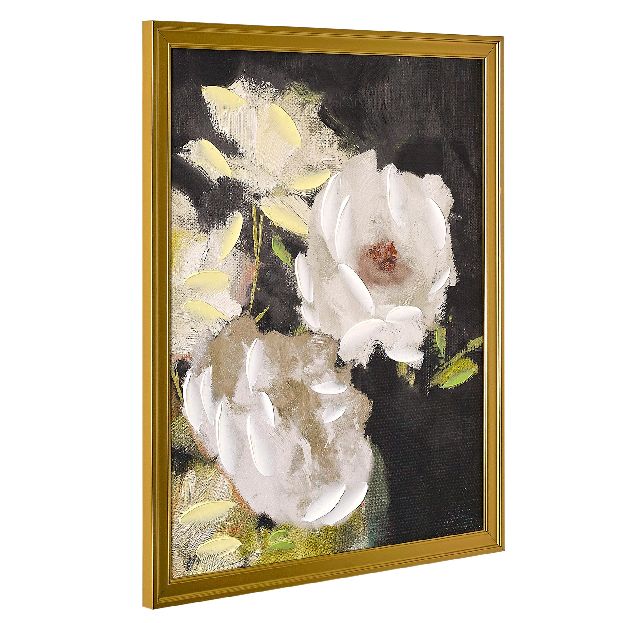 Beautiful White Florals Wall Art by Drew Barrymore 16" X 20" - Walmart.com | Walmart (US)