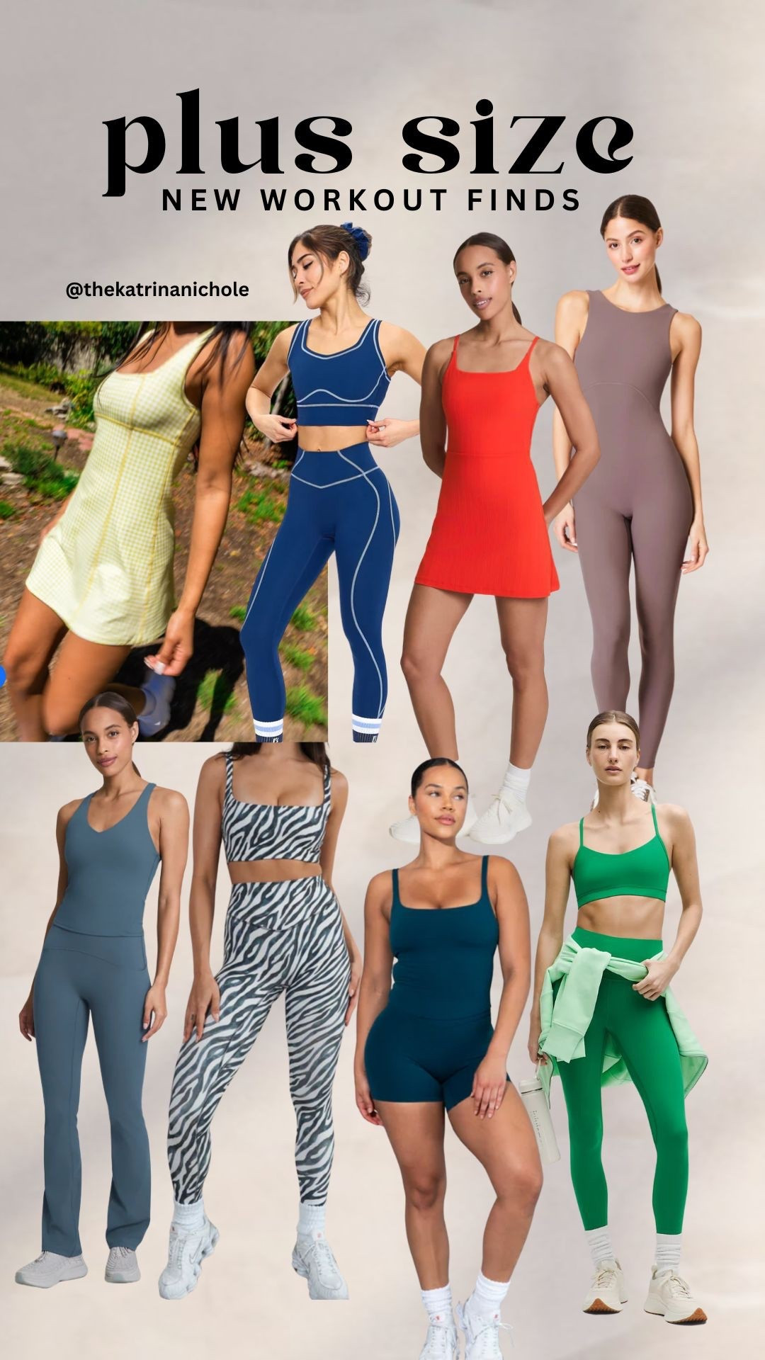 Plus size workout outfits for summer 

#LTKSummerEdit #LTKActive #LTKPlusSize