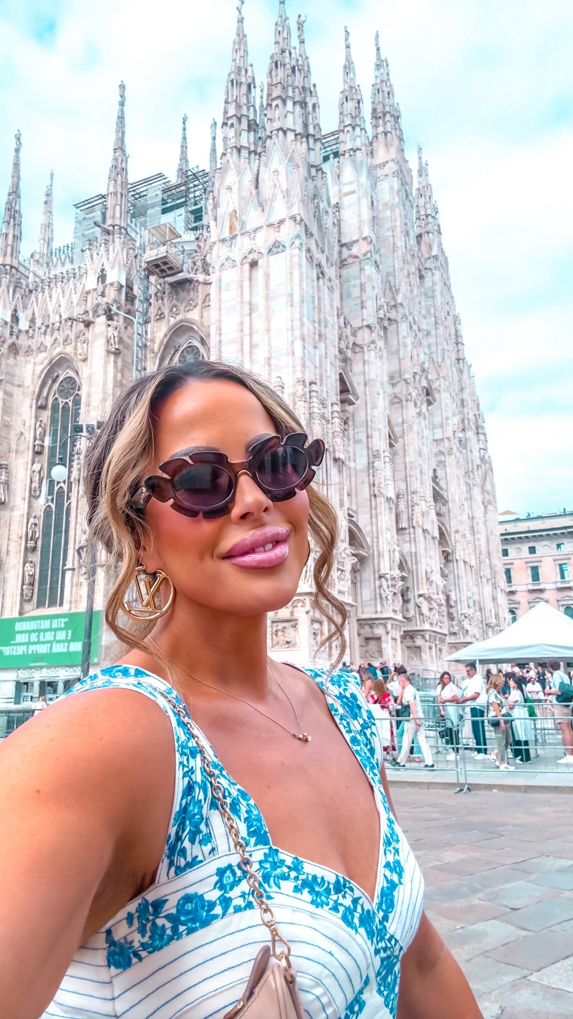 Italy is my love language. Sun dress, sunglasses, vacation, earrings 

#LTKShoeCrush #LTKTravel #LTKStyleTip