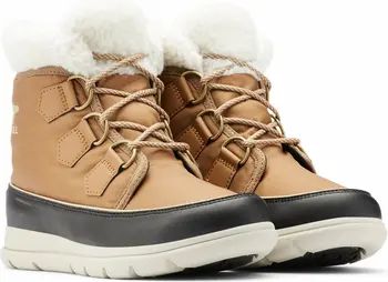 SOREL Explorer Carnival Waterproof Boot with Faux Fur Collar | Nordstromrack | Nordstrom Rack