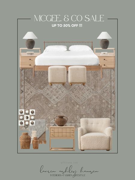 Bedroom and decor inspo from McGee & Co’s huge sale!!! I love all of these pieces. Great for any neutral, organic, layered home 😍

#LTKhome #LTKsalealert #LTKCyberWeek