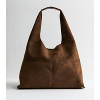 Tan Faux Suede Panelled Shoulder Bag New Look | New Look (UK)