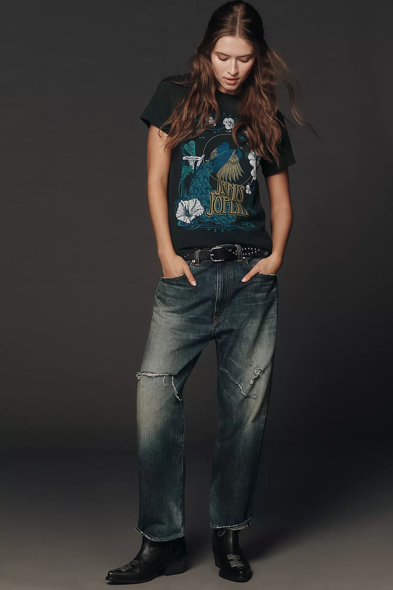Letluv Janis Joplin Graphic Tee | Anthropologie (US)