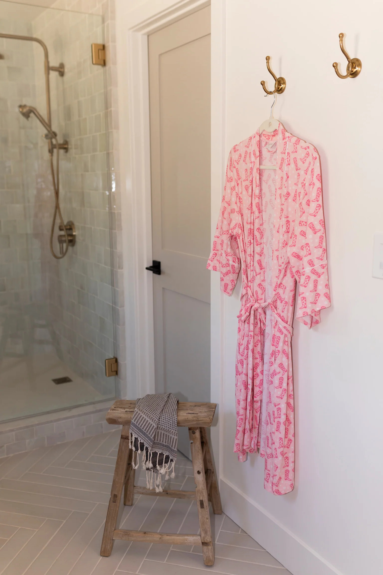 Cowboy Boot Ribbed Robe | Shop Staykation