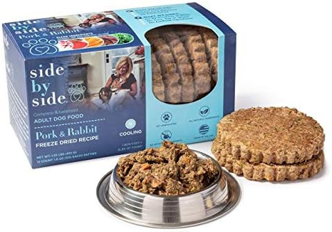 Side by Side Pet - Freeze-Dried Dog Food Patties - Multi-Pack Patties - Whole Food Ingredients, No S | Amazon (US)