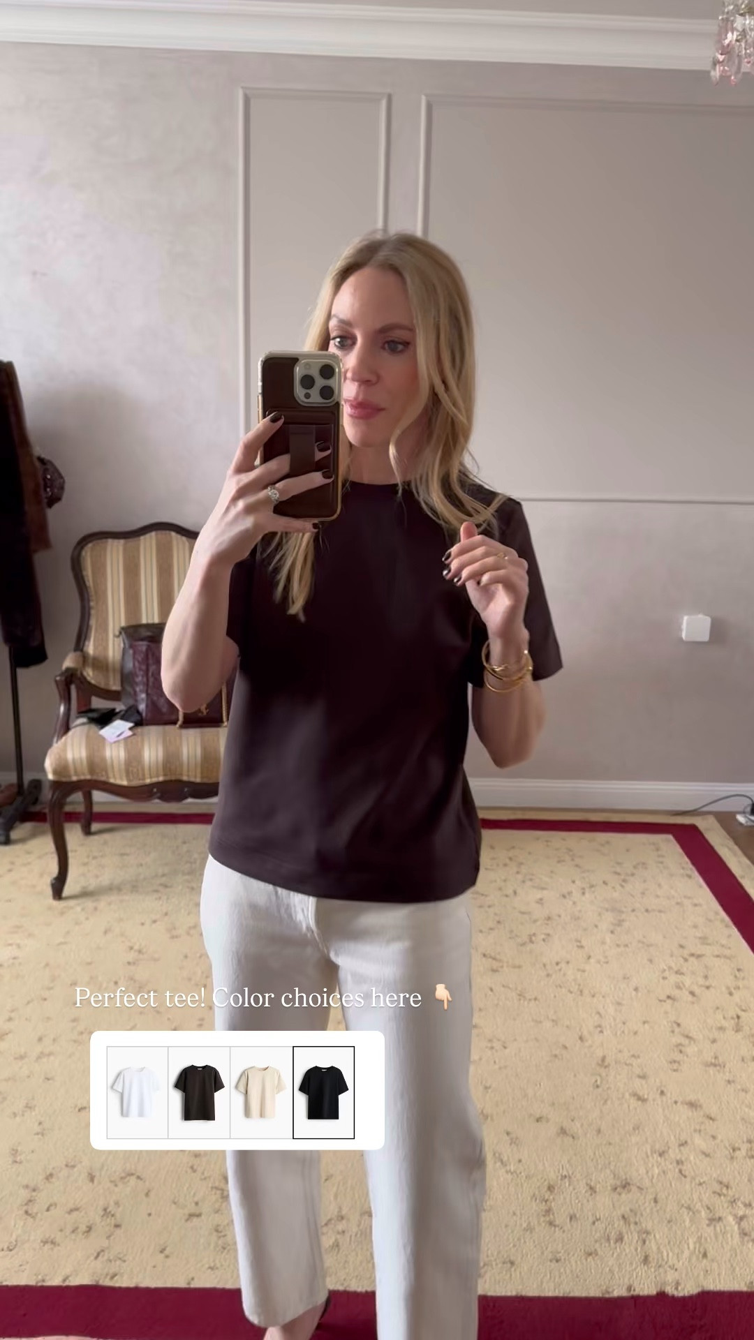 Perfect tee - slightly oversized, thicker cotton, and under $40

#LTKSaleAlert #LTKOver40 #LTKSeasonal