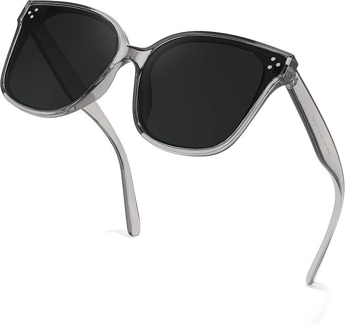 FEISEDY Oversized Polarized Sunglasses - UV400 Protection, Square Fashion Sun Glasses for Outdoor... | Amazon (US)