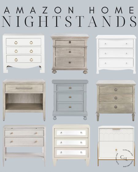 Nightstands from Amazon ✨ a mix of style and price points! 

Nightstand, bedroom furniture, bedroom, primary bedroom, guest room, bedroom styling, bedside table, Modern home decor, traditional home decor, budget friendly home decor, Interior design, shoppable inspiration, curated styling, beautiful spaces, classic home decor, bedroom inspiration , style tip, look for less, designer inspired, Amazon, Amazon home, Amazon must haves, Amazon finds, amazon favorites, Amazon home decor #amazon #amazonhome

#LTKStyleTip #LTKHome #LTKFindsUnder100