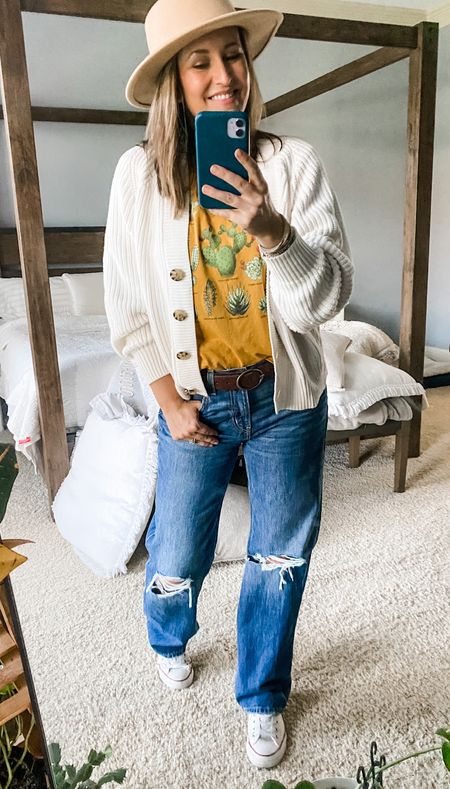 Gen X throwback in my new favorite straight leg jeans.
Channeling my inner Reality Bites persona for the post-election blues 😭

#LTKunder50 #LTKU #LTKSeasonal
