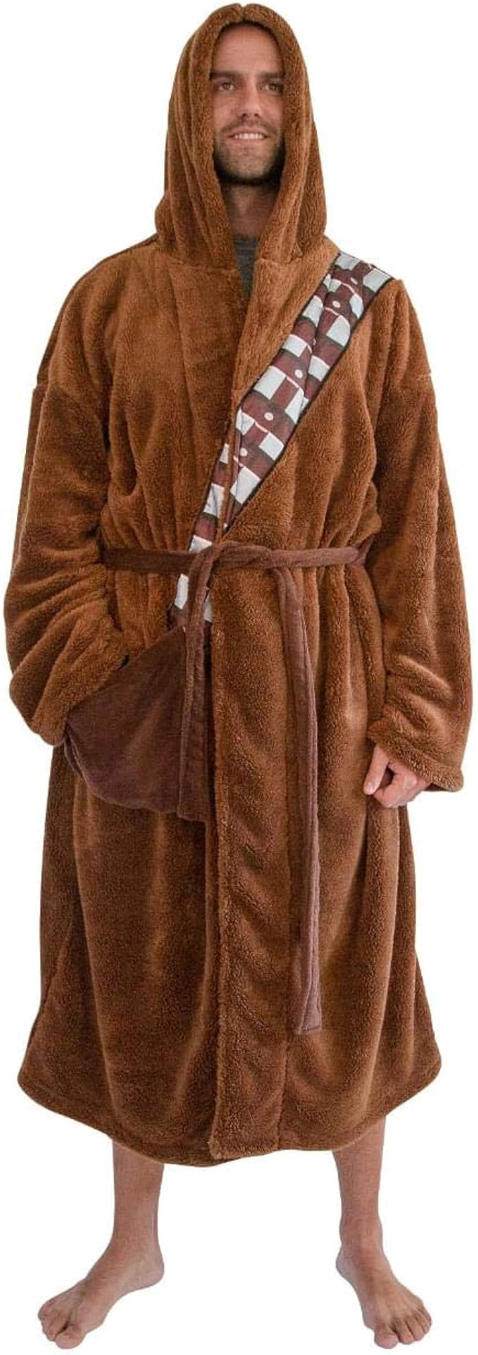 Star Wars Chewbacca Bathrobe For Men And Women | Big and Tall Plush Robe for Adults | Lightweight Sp | Amazon (US)