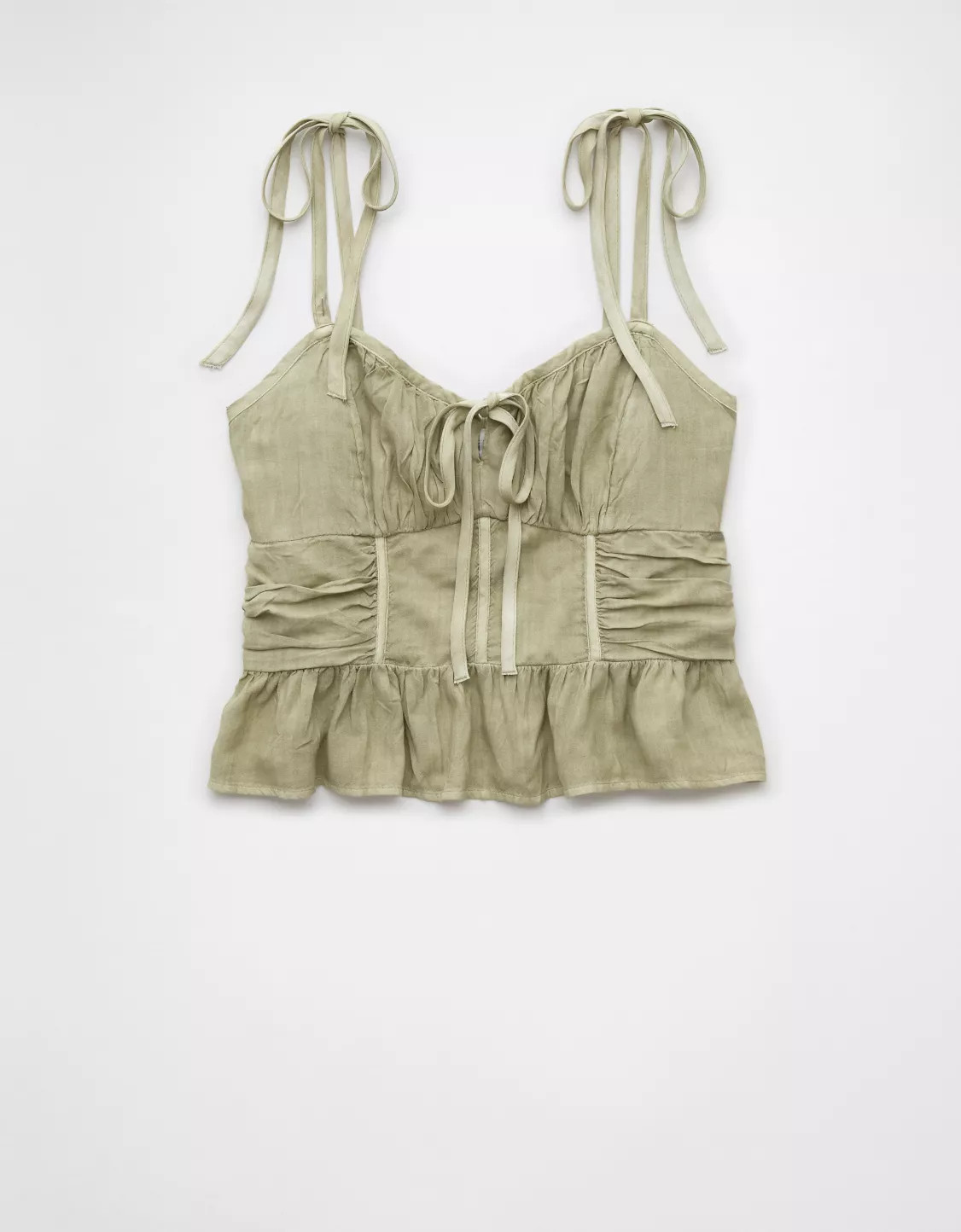 AE Corset Peplum Top | American Eagle Outfitters (US & CA)