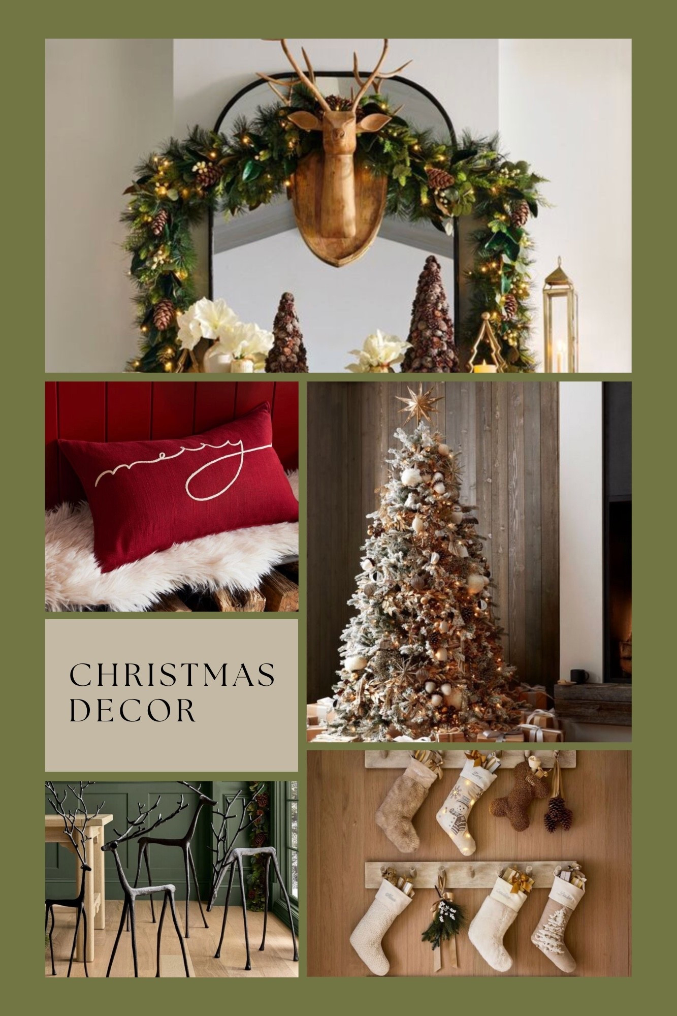 I know, I know… it’s not even Thanksgiving yet 🤭but if you’re anything like me, Christmas is my season! It’s that time of year when we slow down a bit, think about how the year went and dream about what we want for the next one.

We all deserve a cozy moment to relax and feel inspired and nothing sets the mood better than Christmas lights twinkling, the fireplace on and all those warm holiday colors. (And if you’re into cool tones for your décor, that’s totally perfect too! ❄️)

Sooo… confession time 👀 I already started decorating last month lol. But I still have a few rooms to finish and while I’ve been online searching for the perfect pieces I’ve found some really cute things. And I can’t keep these finds to myself… so I’ll be sharing them with you throughout the month!

Hope it inspires you as much as it inspires me. I’m excited! 🎄✨

#LTKHoliday #LTKGiftGuide #LTKCyberWeek