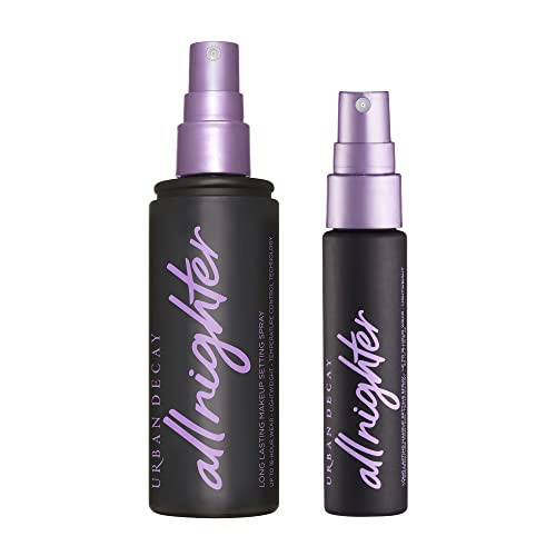 Urban Decay All Nighter Waterproof Makeup Setting Spray Set - Long Lasting, Up To 16 Hours - Oil-Free, Natural Finish - Non-Drying Formula for All Skin Types – 4.0 Fl. Oz + 1.0 Fl. Oz | Amazon (US)