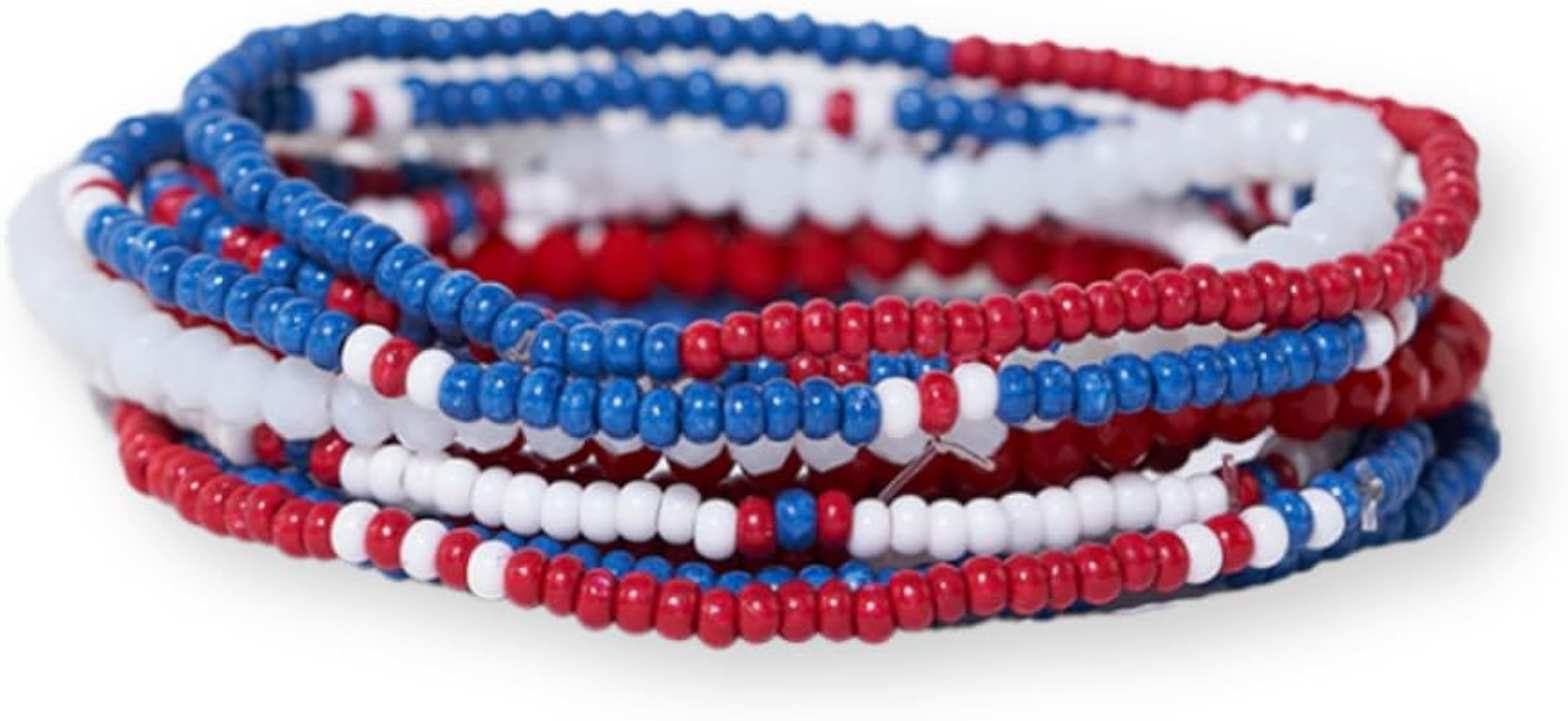 INK + ALLOY Game Day Bracelets for Women, Beaded Bracelet Stacks for Fans, Handmade Jewelry for C... | Amazon (US)