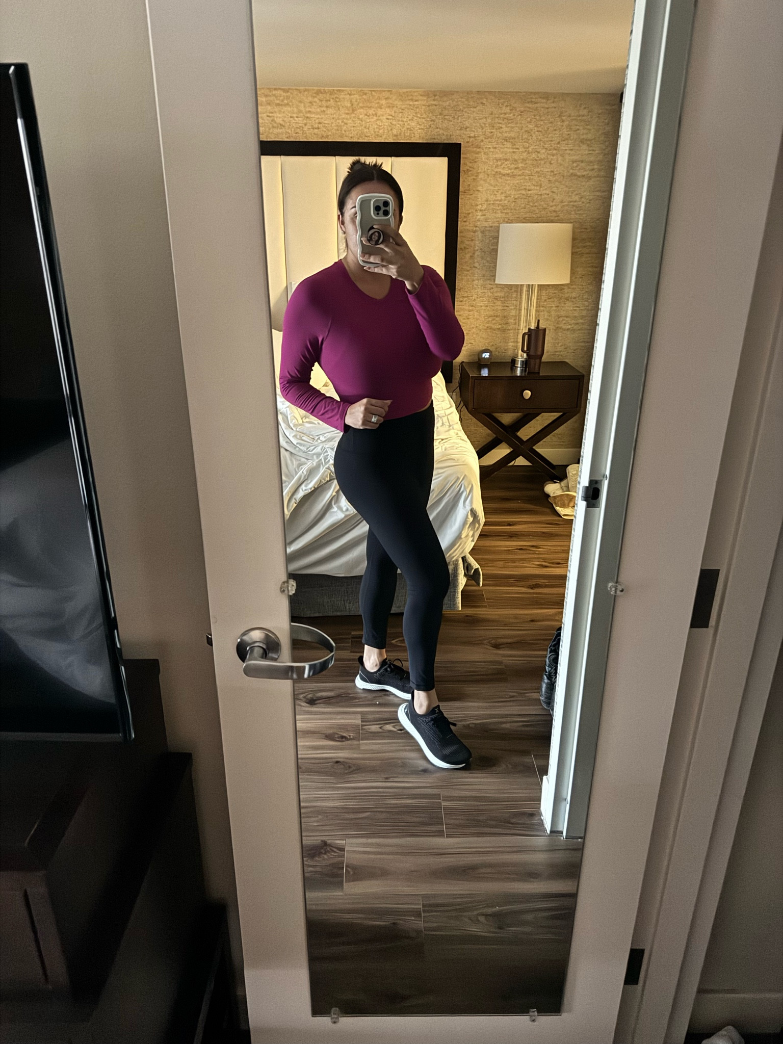 Morning walks on vacation are my fave! 

Flux Shoes, dupe leggings, Amazon long sleeve 

#LTKFitness #LTKShoeCrush #LTKActive