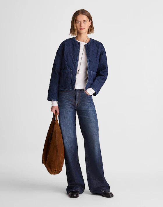 Quilted Denim Jacket | Madewell