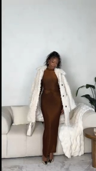 Simmi, River island, Pretty little thing, Plt, Asos, transitional outfit, transitional style, christmas outfit, party outfit, evening outfit, brown bodysuit, glitter bodysuit, brown maxi skirt, glitter skirt, brown coord, faux fur jacket, fur coat, shoulder bag, white shoulder bag, party outfit ideas, style inspiration 

#LTKSeasonal #LTKeurope #LTKstyletip