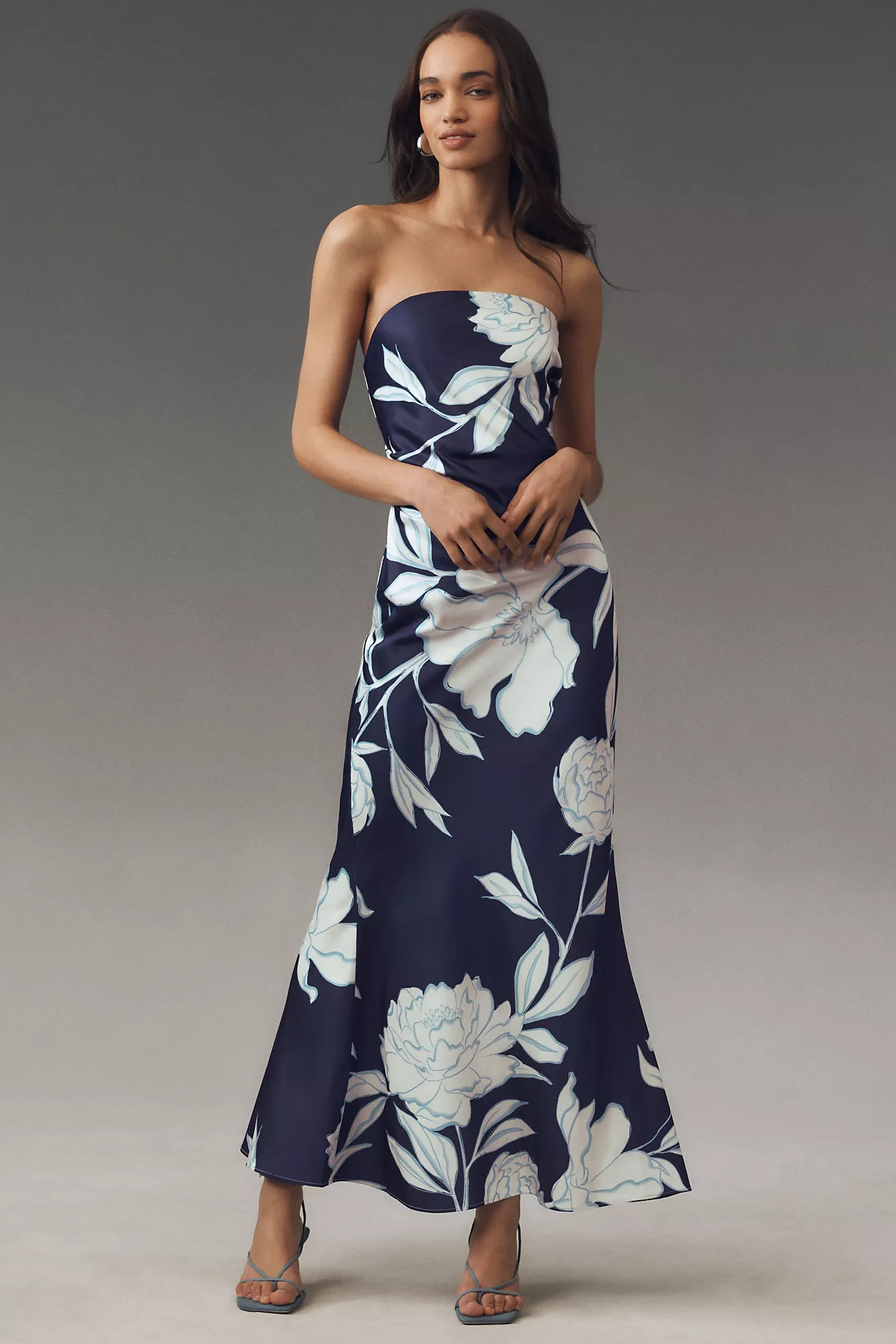 Significant Other Lucile Strapless Fit & Flare Maxi Dress | Anthropologie (US)