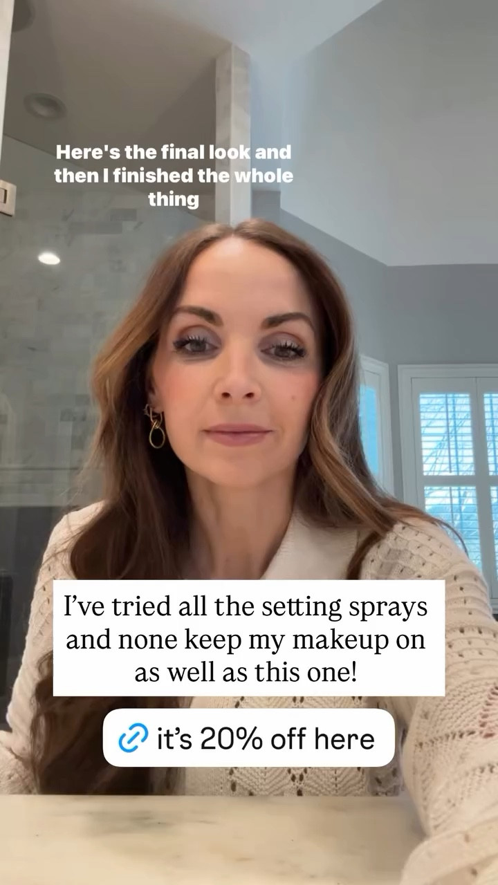 Final touch is my favorite setting spray! 

#LTKBeauty #LTKgrwm