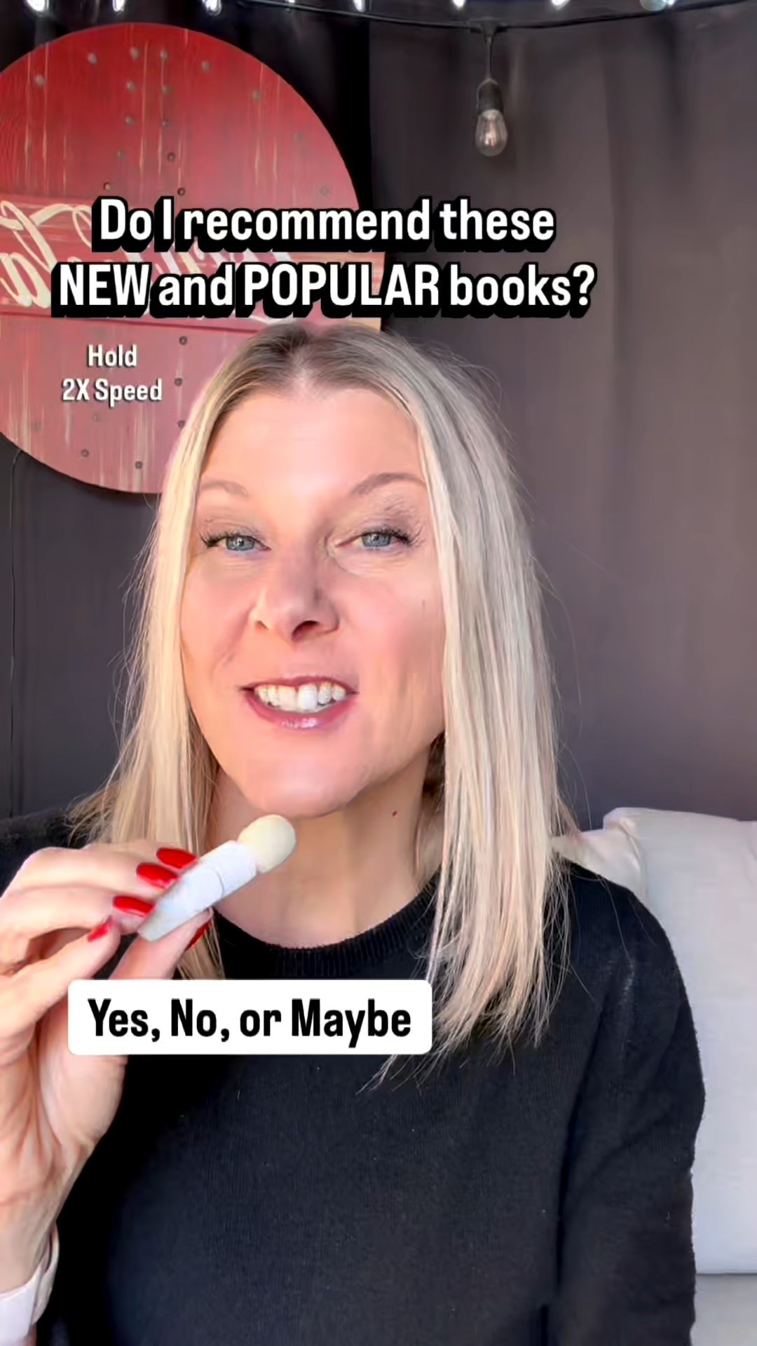 If it has
✨ second chances
✨ gods & mythology
✨ dark academia vibes
✨ dystopian stakes
✨ or a sports romance MMC

…there’s a chance I read it in December 😅
Here’s my yes, no, or maybe on the popular picks.

❓Have you read any of these? Do you have a book you’re still thinking about from your recent reads?

#yesnomaybe #decemberreadingwrapup #bookrecs

🏷️: Fallen Gods by Rachel VanDyken, The Best Worst Thing by Lauren Okie, The Americana Playbook by Cathryn Carter, Conform by Ariel Sullivan, In Your Dreams by Sarah Adams, Good Spirits by B.K. Borison, The Serpent and the Wolf and The Wicked and The Damned by Rebecca Robinson, Give me Butterflies by Jillian Meadows, A Wing to Break by Calla Tate, Moms of Mayhem by Aimee Vance, Hard Feelings by Jennifer Millikin, A Vow on Vengeance by Jaclyn Rodriguez

#LTKstorytime #LTKmomlife #LTKdayinmylife