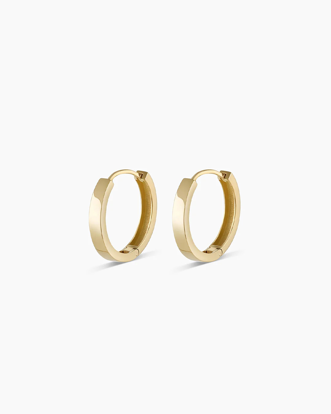 Rose Hoops Earring in 14k Solid Gold, Women's by gorjana | Gorjana