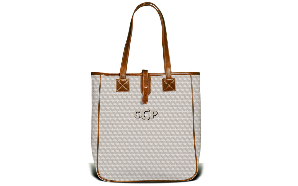 Nantucket Tote - Monogram Stripe | Barrington Gifts