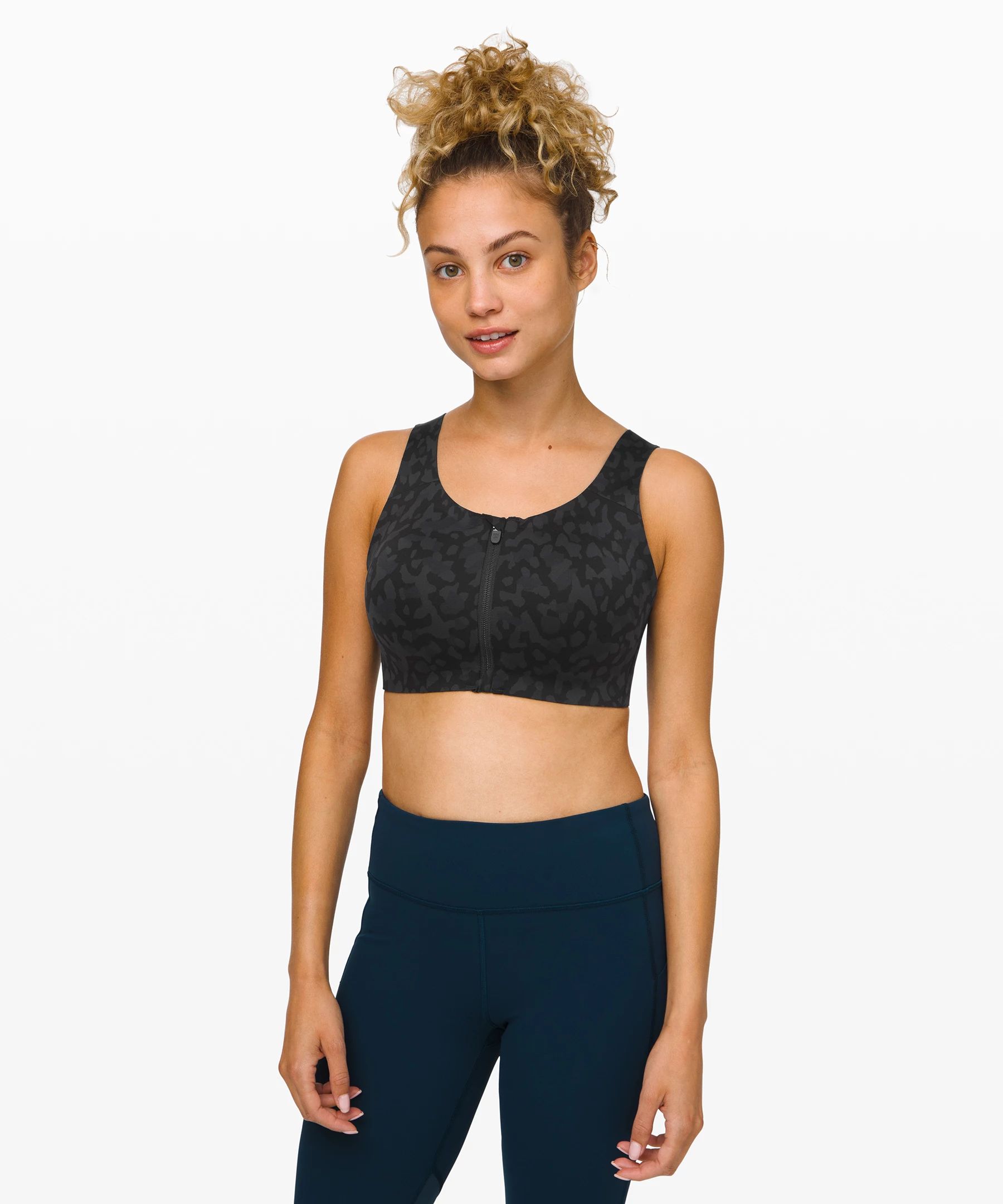 Enlite Bra Zip FrontHigh Support, A–E Cups | Lululemon (US)