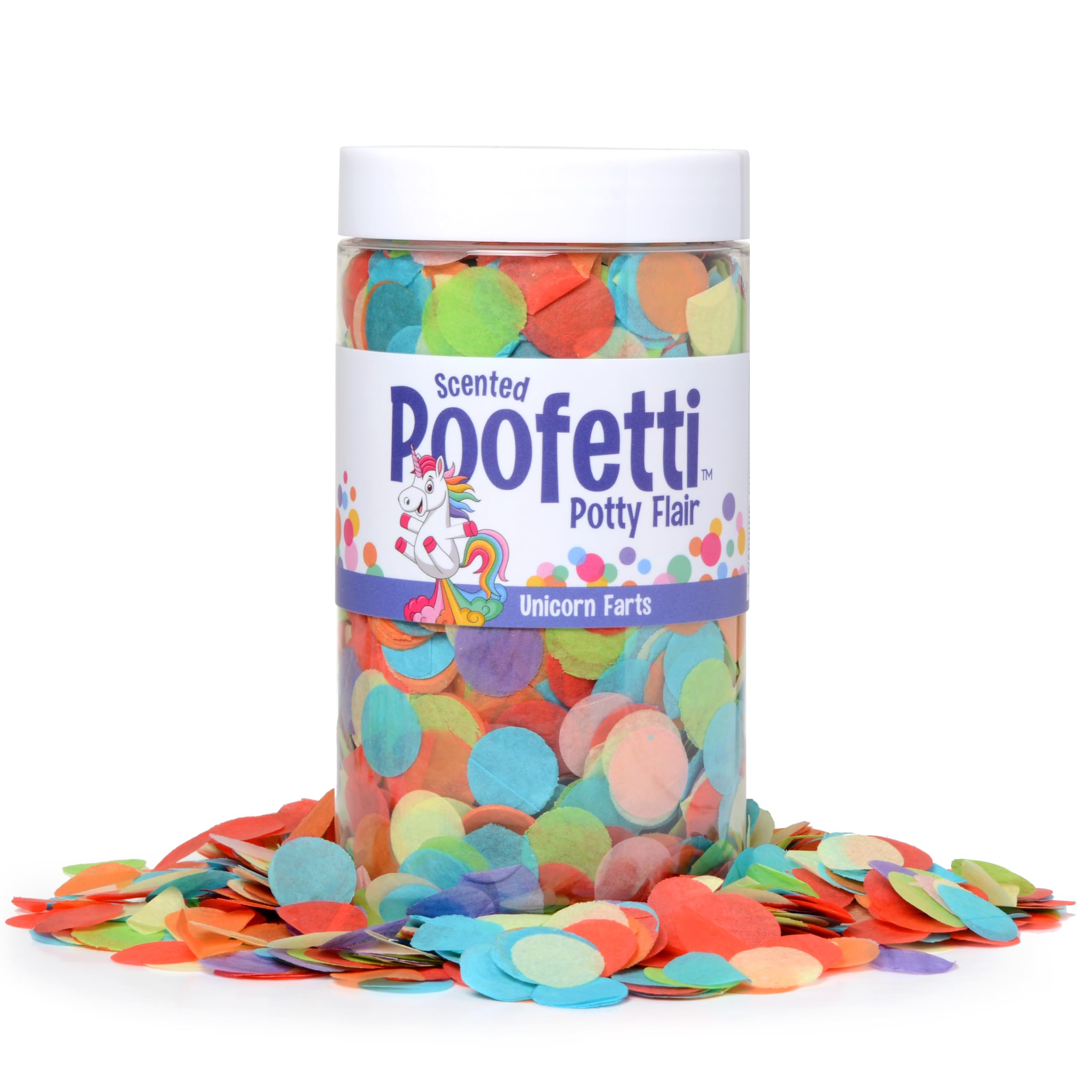 Poofetti Potty Flair - Scented Potty Training Party Toilet Confetti from PrimaStella (Unicorn Far... | Amazon (US)