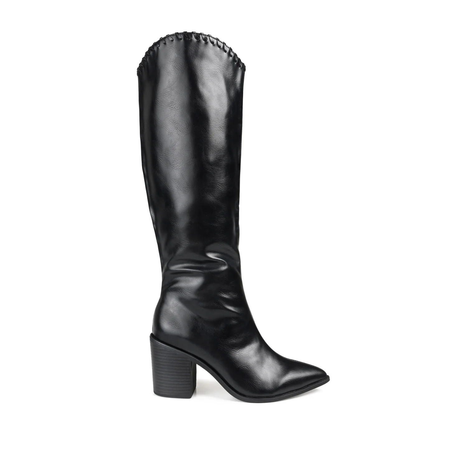 DARIA COWGIRL BOOTS IN X-WIDE CALF | Journee Collection
