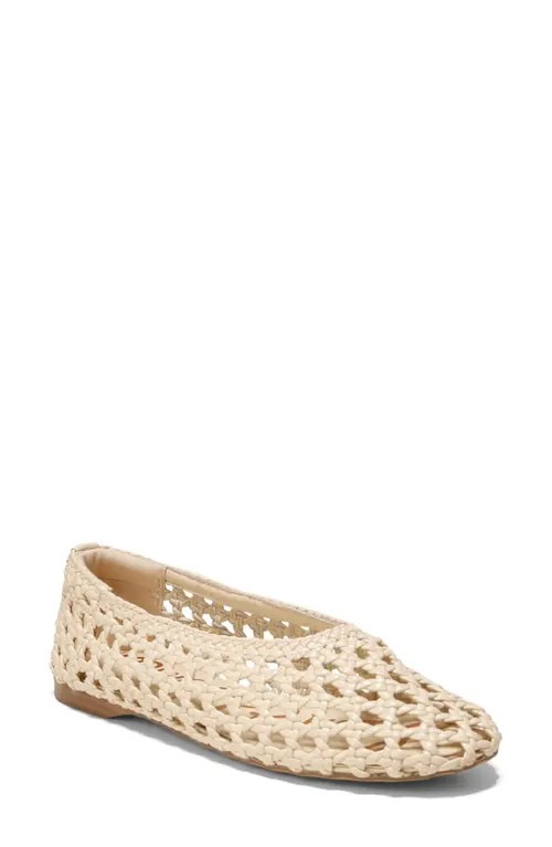 Sam Edelman Shira Knotted Flat in Ivory at Nordstrom, Size 7.5 | Nordstrom