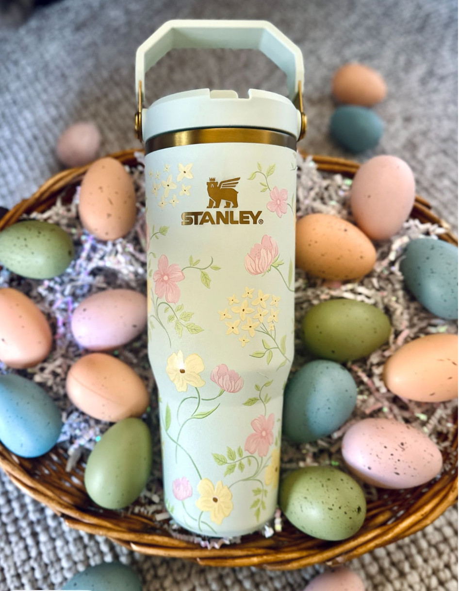 #ad STOP IT RIGHT NOW! 🐰🌸 the Stanley Easter Collection JUST DROPPED and tell me this isn’t the cutest way to say “some bunny loves you!” I’m obsessed with the soft florals and pastels and it is guaranteed to be used loooong after the Easter chocolates are gone! This one WILL hop away fast!! 🥚✨
 @stanley_brand #stanleypartner
 

 