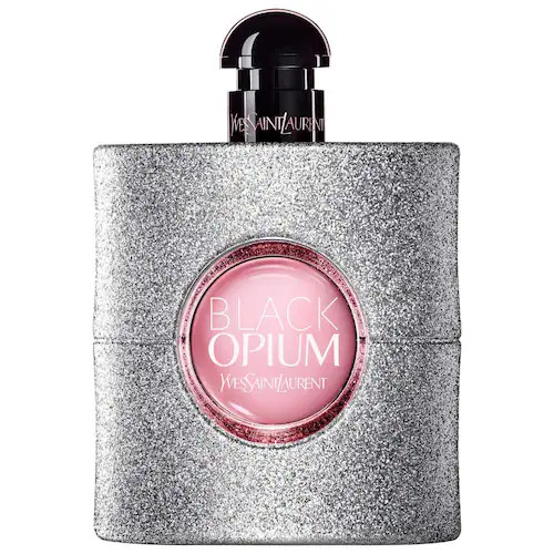 Black Opium Eau de Parfum Glitter with Marshmallow & Coffee - Yves Saint Laurent | Sephora | Sephora (US)