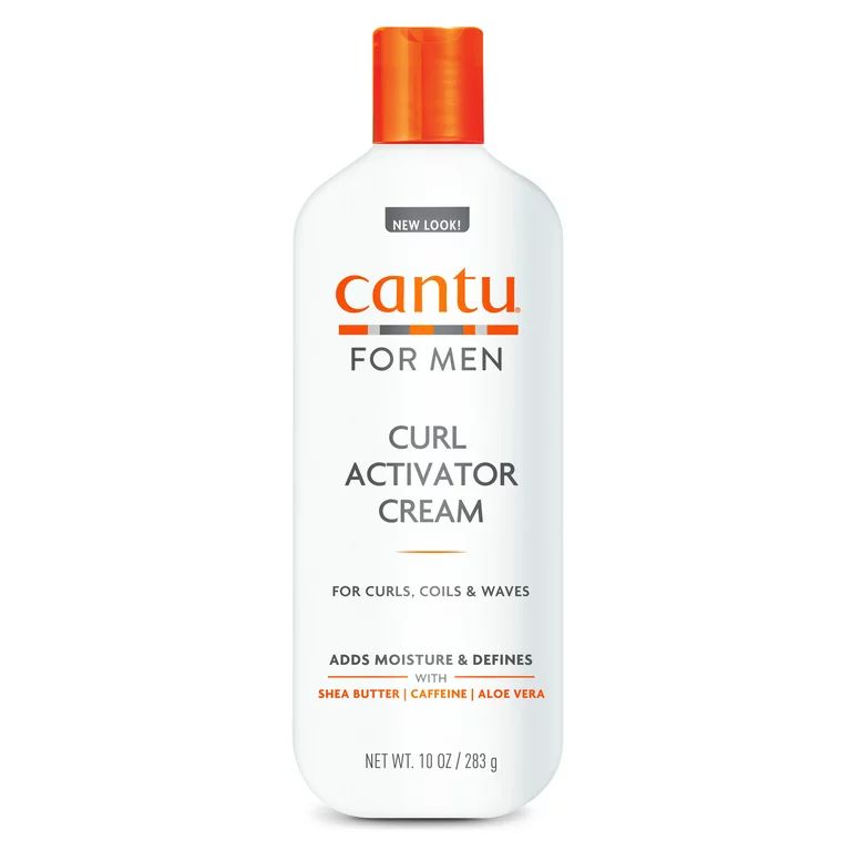 Cantu Men's Curl Activator Cream for Curls, Coils & Waves, 10 oz. | Walmart (US)