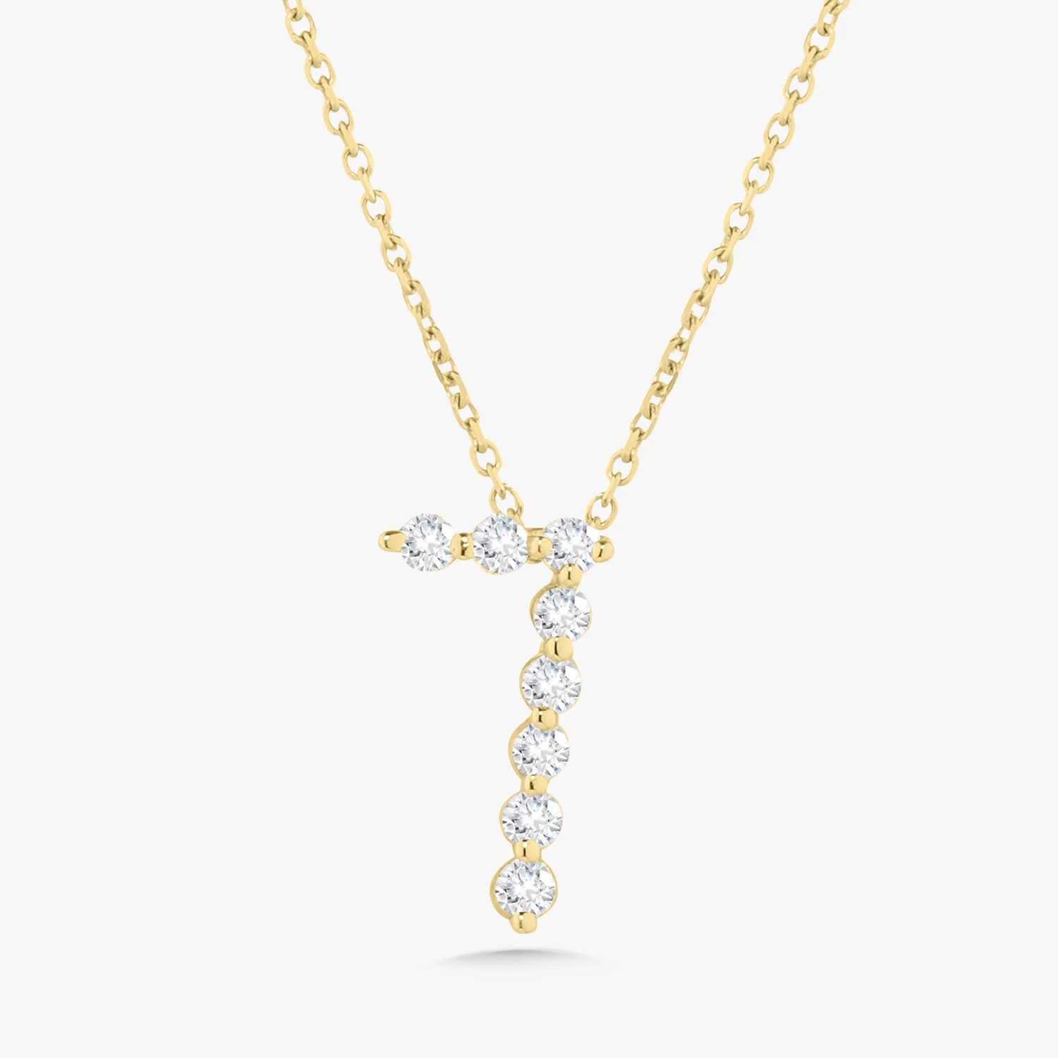 Charlie Cloud® Floating Diamond Number Necklaces | RW Fine Jewelry