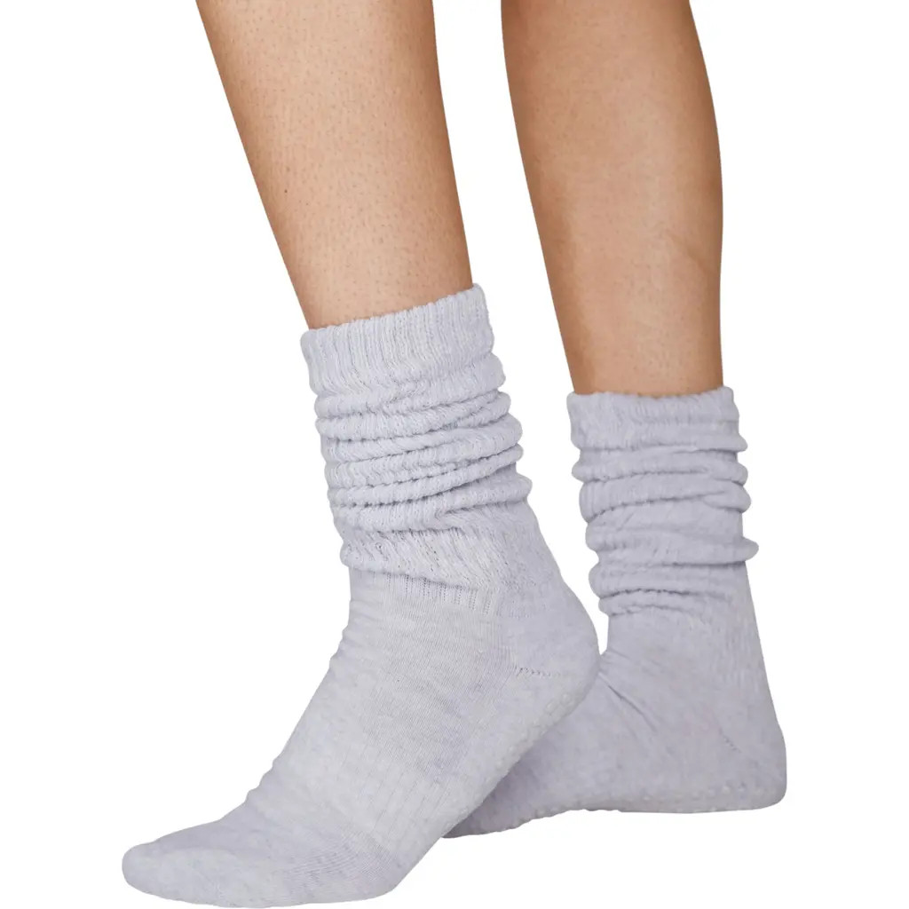 Souls. Slouchy Grip Socks in Grey at Nordstrom, Size Medium | Nordstrom
