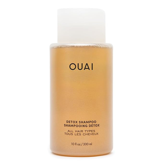 OUAI Detox Shampoo - Clarifying Shampoo for Build Up, Dirt, Oil, Product and Hard Water - Apple C... | Amazon (US)