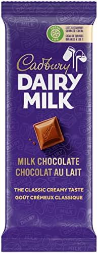 Cadbury Dairy Milk Chocolate, 100g/3.5 oz., Bar | Amazon (CA)
