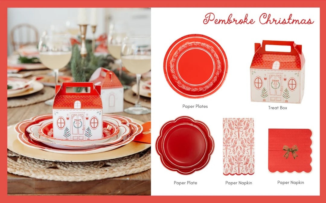 Festive, cozy, and perfectly set for Christmas dinner. 

#christmastabledecor #christmasdecor 

#LTKCyberWeek #LTKHoliday #LTKHome