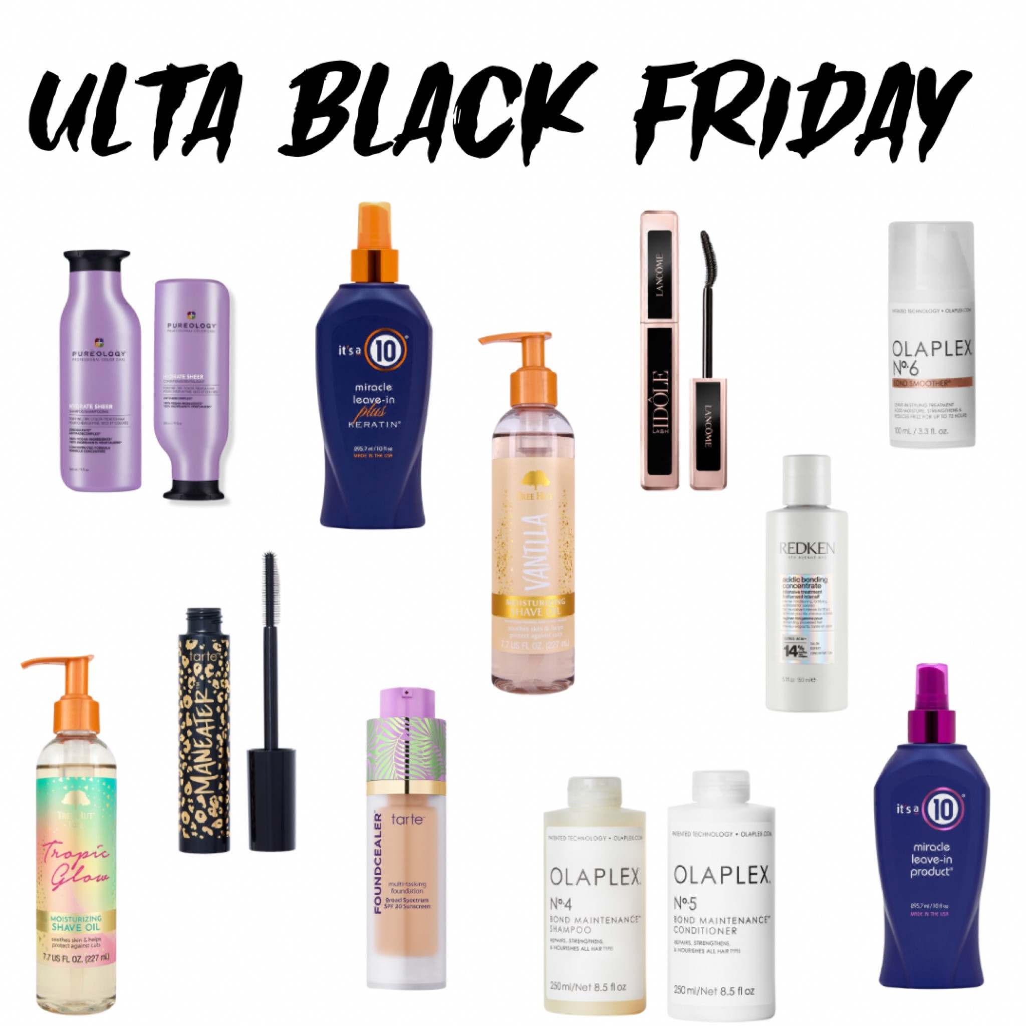 Black Friday Sale at Ulta! #ulta #ultabeauty

#LTKGiftGuide #LTKCyberWeek #LTKsalealert