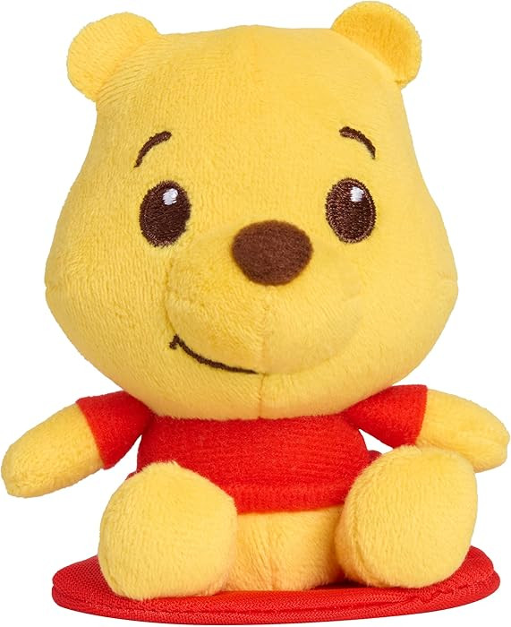Disney Perch’d 4-inch Shoulder Plush Winnie The Pooh Stuffed Animal, Wearable Plushie, Soft Toy... | Amazon (US)