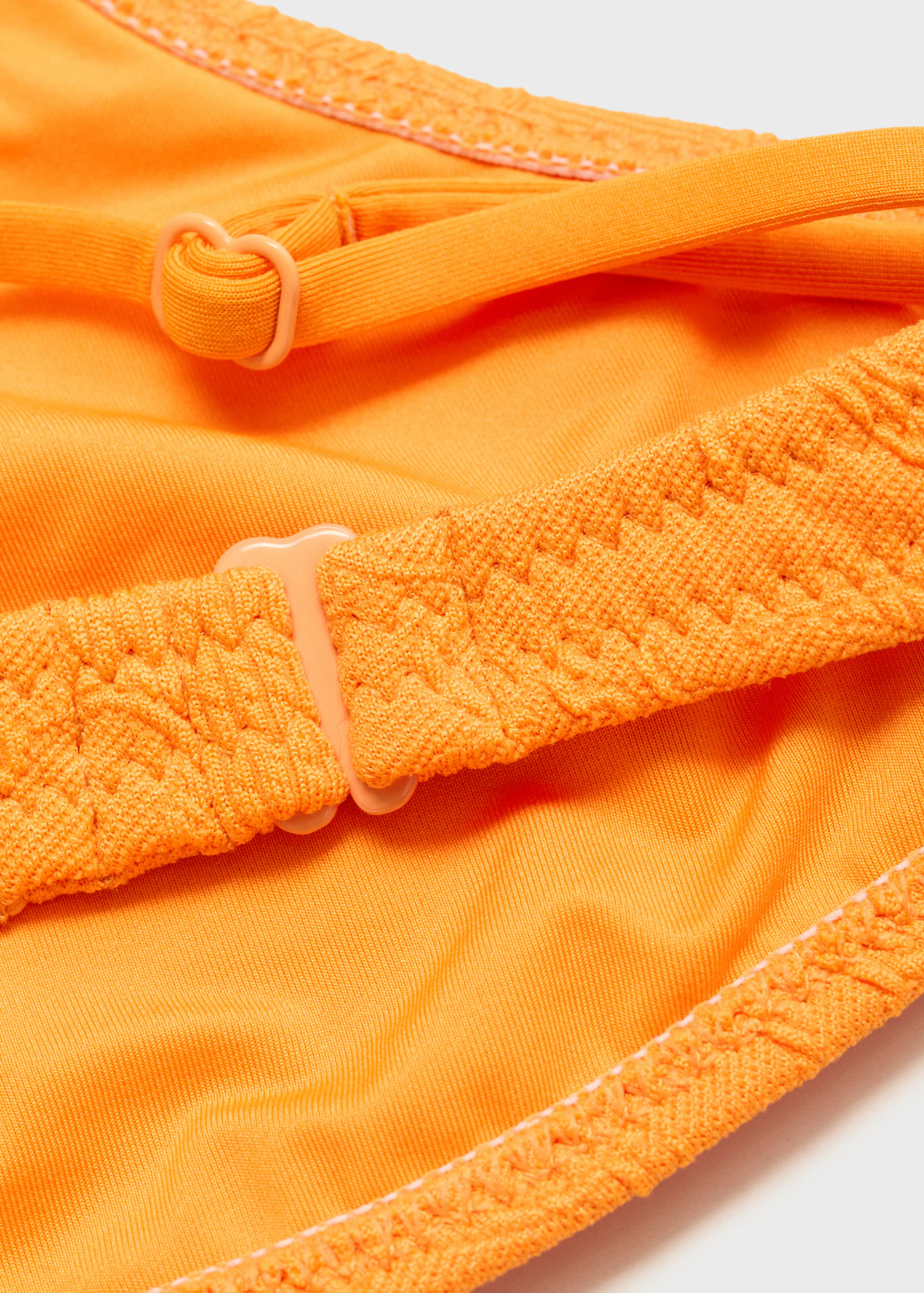 Haut bikini jacquard à fleurs - Femme | MANGO France métropolitaine | Mango EU