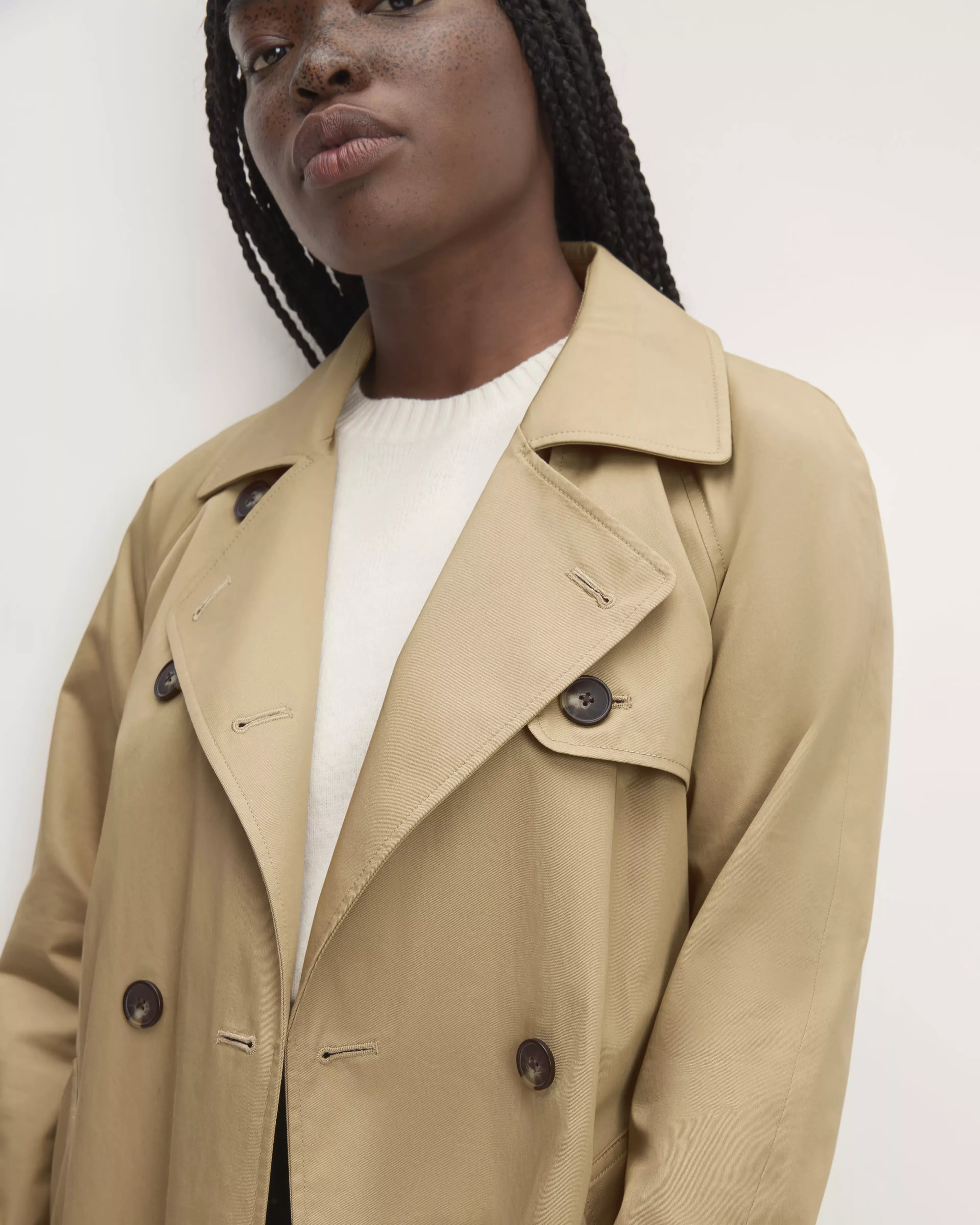 Women's modern trench clearance coat