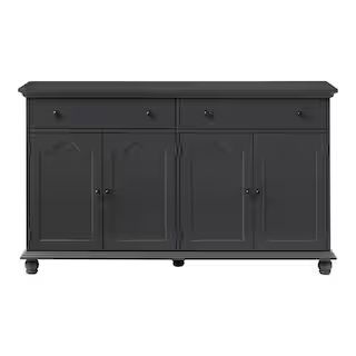 StyleWell Dowden Charcoal Black Buffet JS-3705-B - The Home Depot | The Home Depot