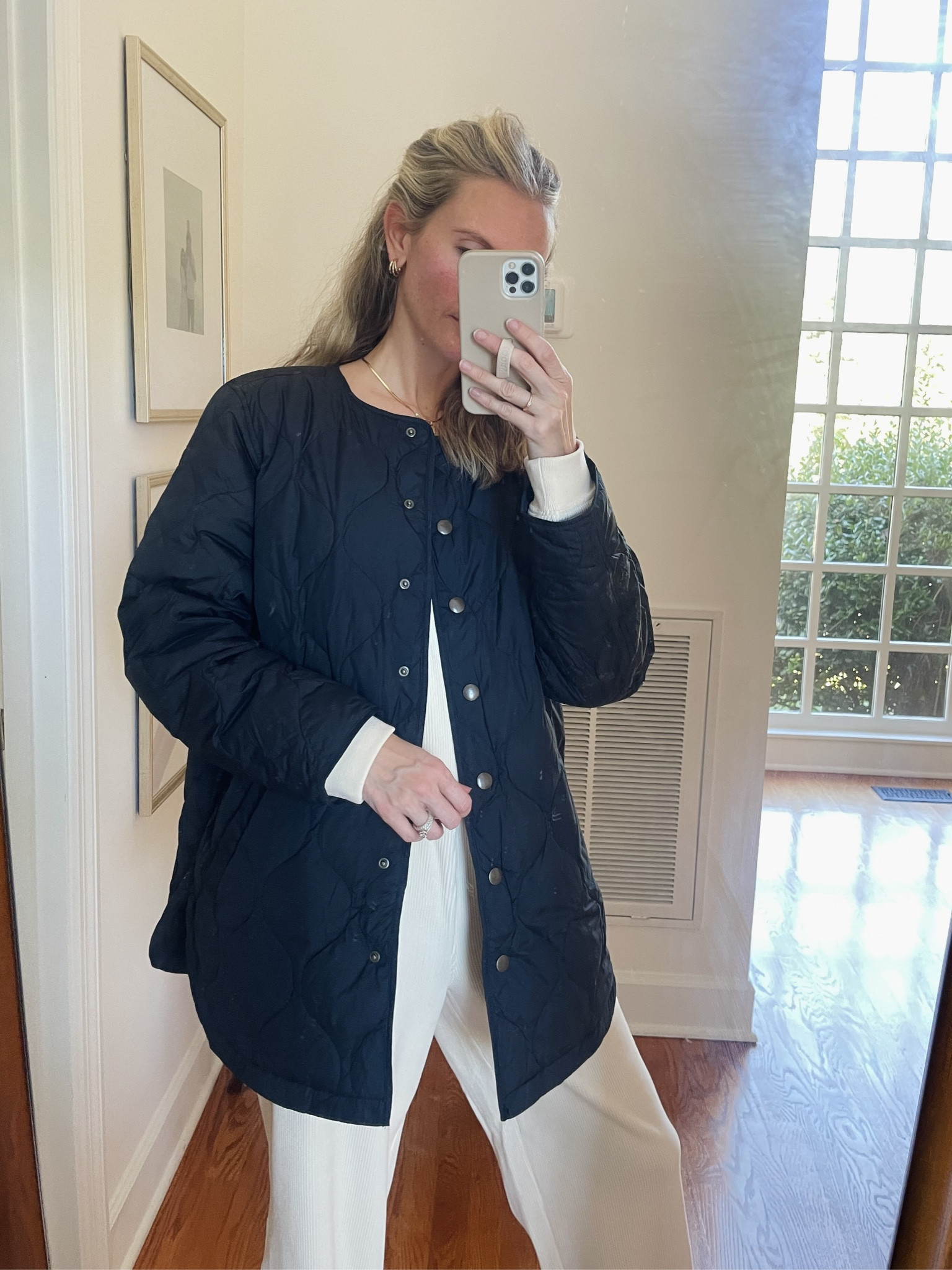 Marine Layer Calista Quilted Jacket / Wearing size small   

#LTKTravel #LTKSeasonal #LTKStyleTip