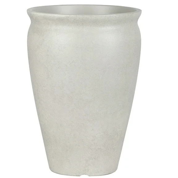 Better Homes & Gardens 14inch Hawthorn Planter Gypsum with Modern Design for Indoor Outdoor Plant | Walmart (US)