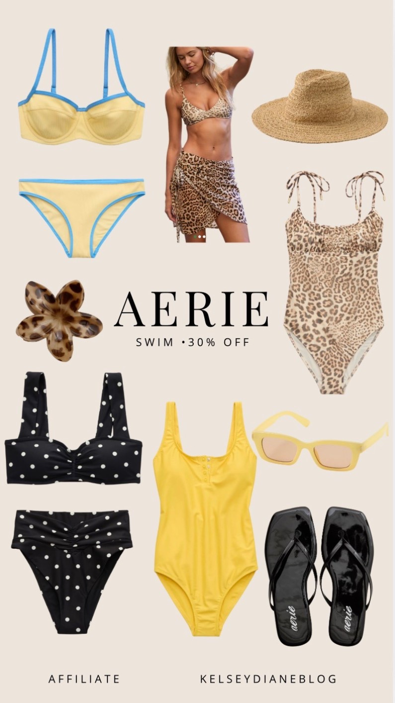 Aerie’s New Swim Collection is 30% off! 💛

#LTKsummer #LTKstyletip #LTKsale
