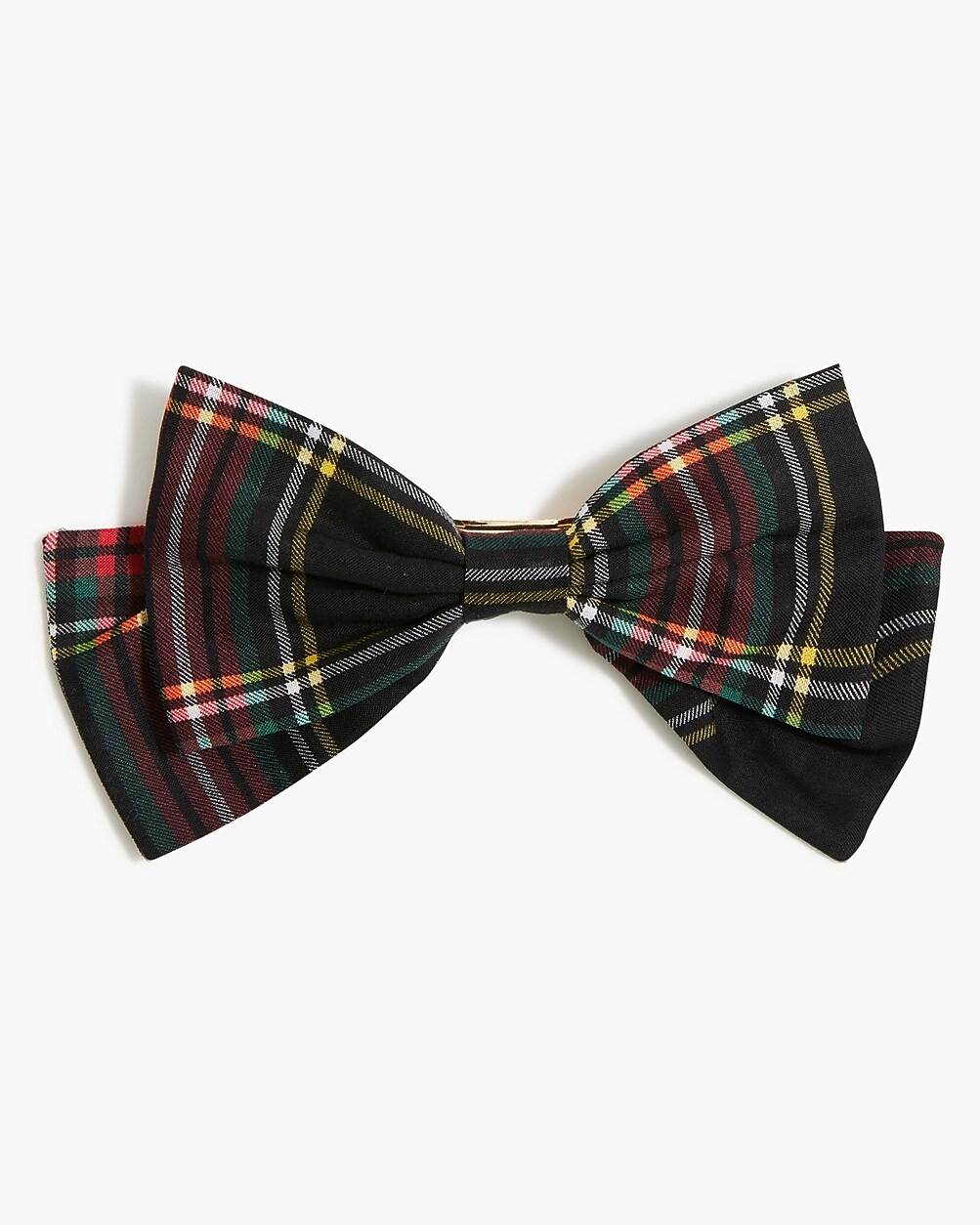 Girls' Stewart tartan bow hair clip | J.Crew Factory