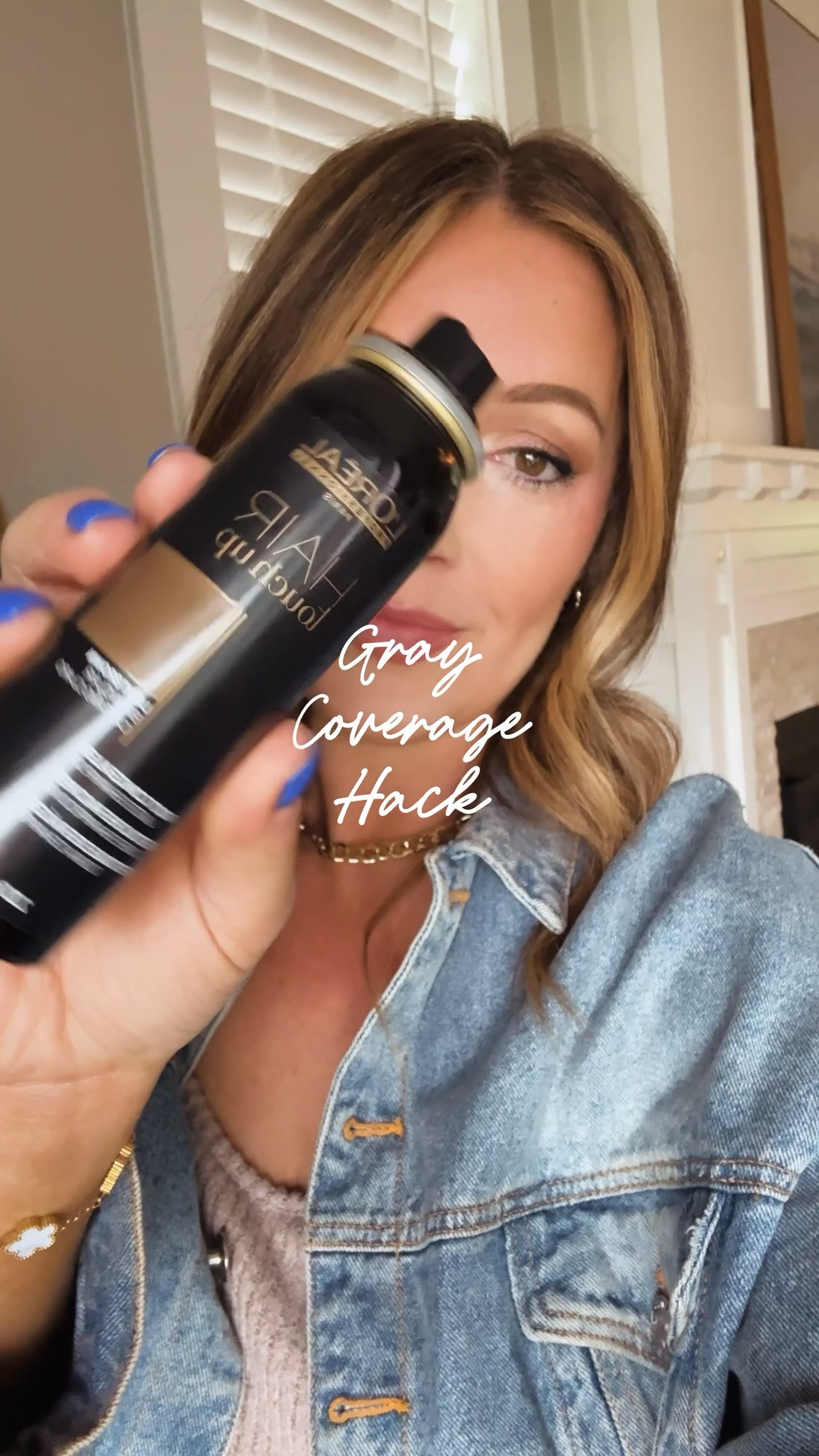 Gray hairs started showing up enough that I wanted an easy in-between fix 😅

As a hairdresser, I know how expensive regular color can be—this spray has been one of my favorite ways to stretch appointments and quickly cover roots in seconds ✨

Great coverage, easy to use, and a little confidence boost until your next appointment 🤍

Shop it here ↓

#LTKgrwm #LTKselfcare #LTKmorningroutine