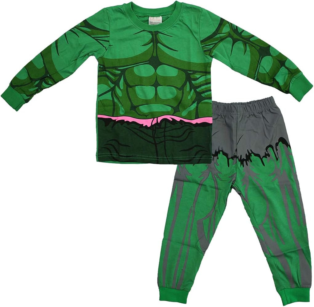 Little Boys Super Hero Pajama Sets Cotton Sleepwear 2-7T | Amazon (US)